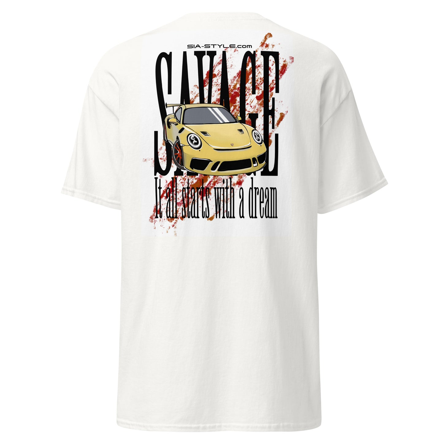 Shirt Unisex „Porsche drifting“