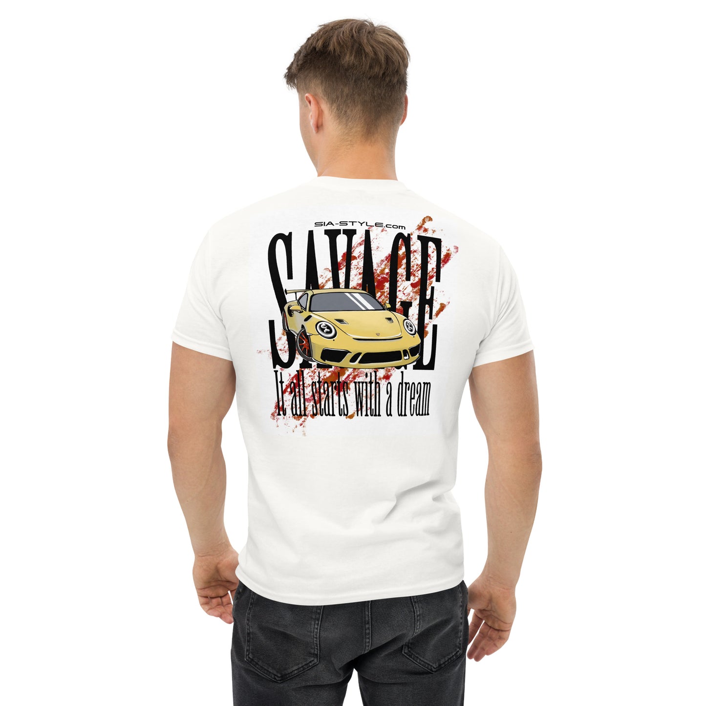 Shirt Unisex „Porsche drifting“