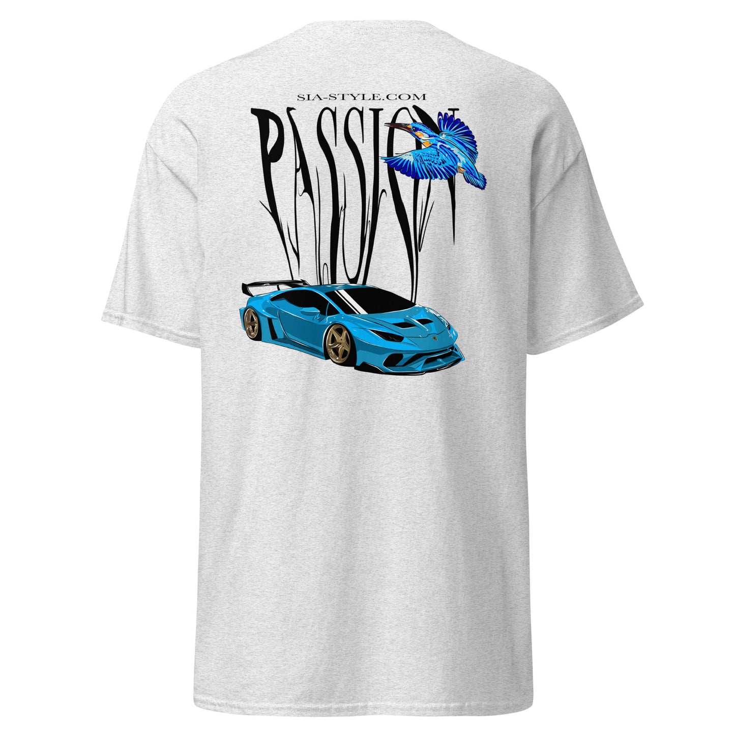 Shirt Unisex „Lamborghini Babyblue“