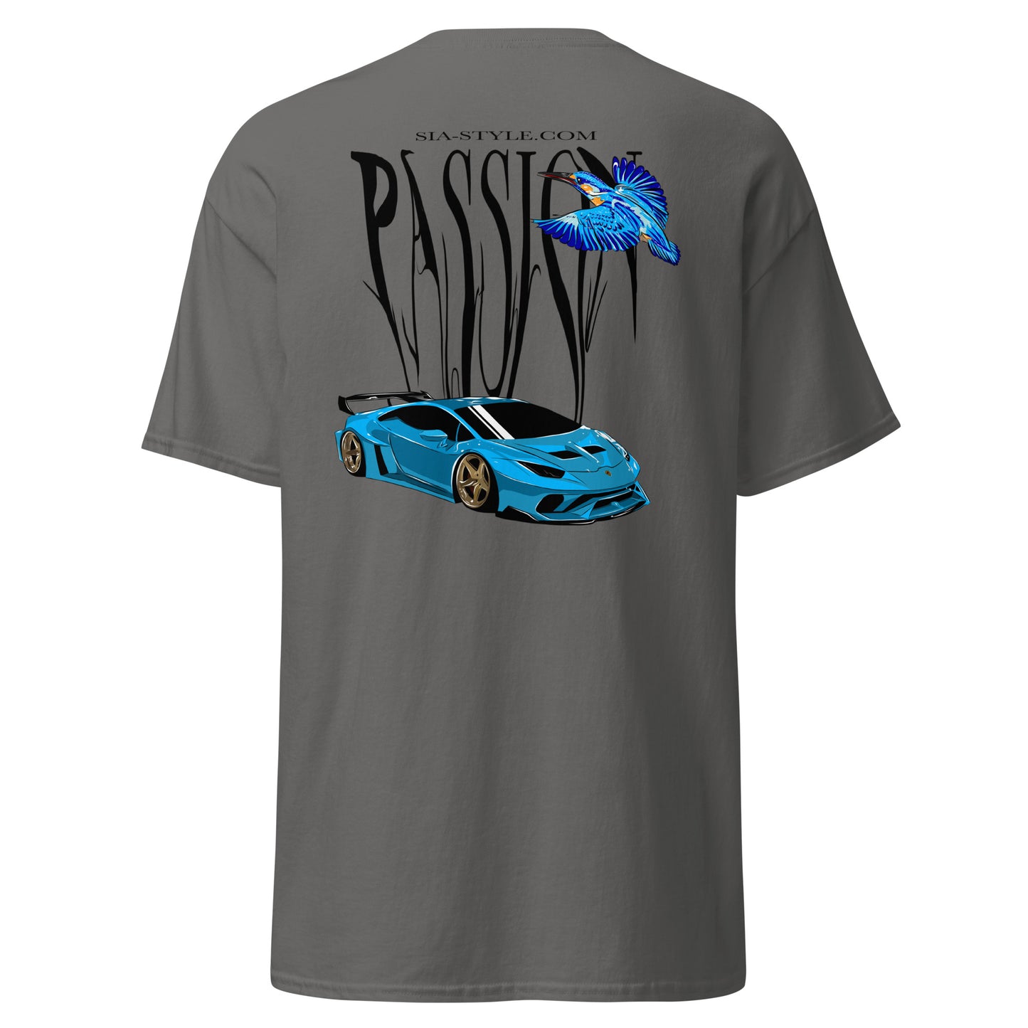 Shirt Unisex „Lamborghini Babyblue“