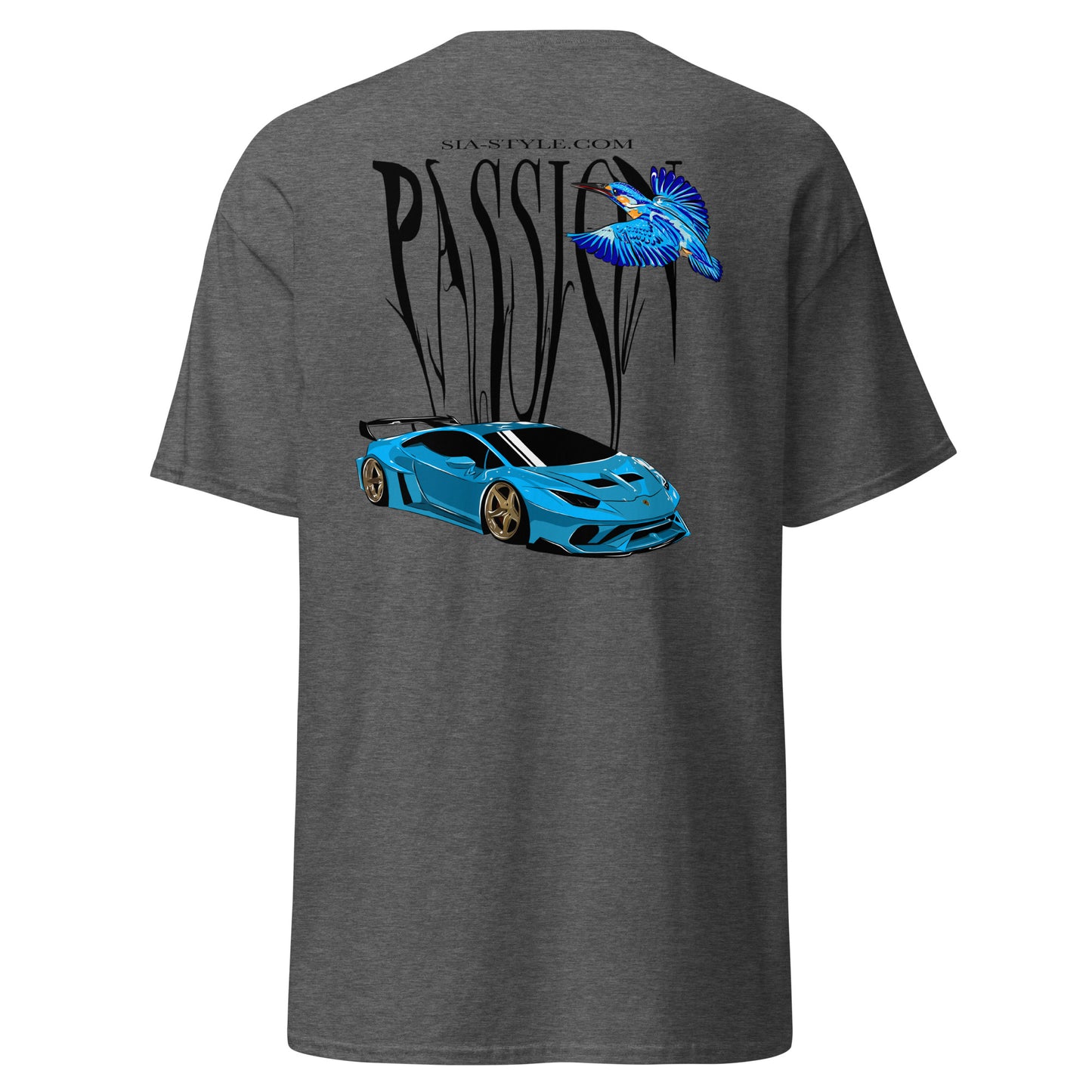 Shirt Unisex „Lamborghini Babyblue“