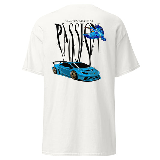 Shirt Unisex „Lamborghini Babyblue“