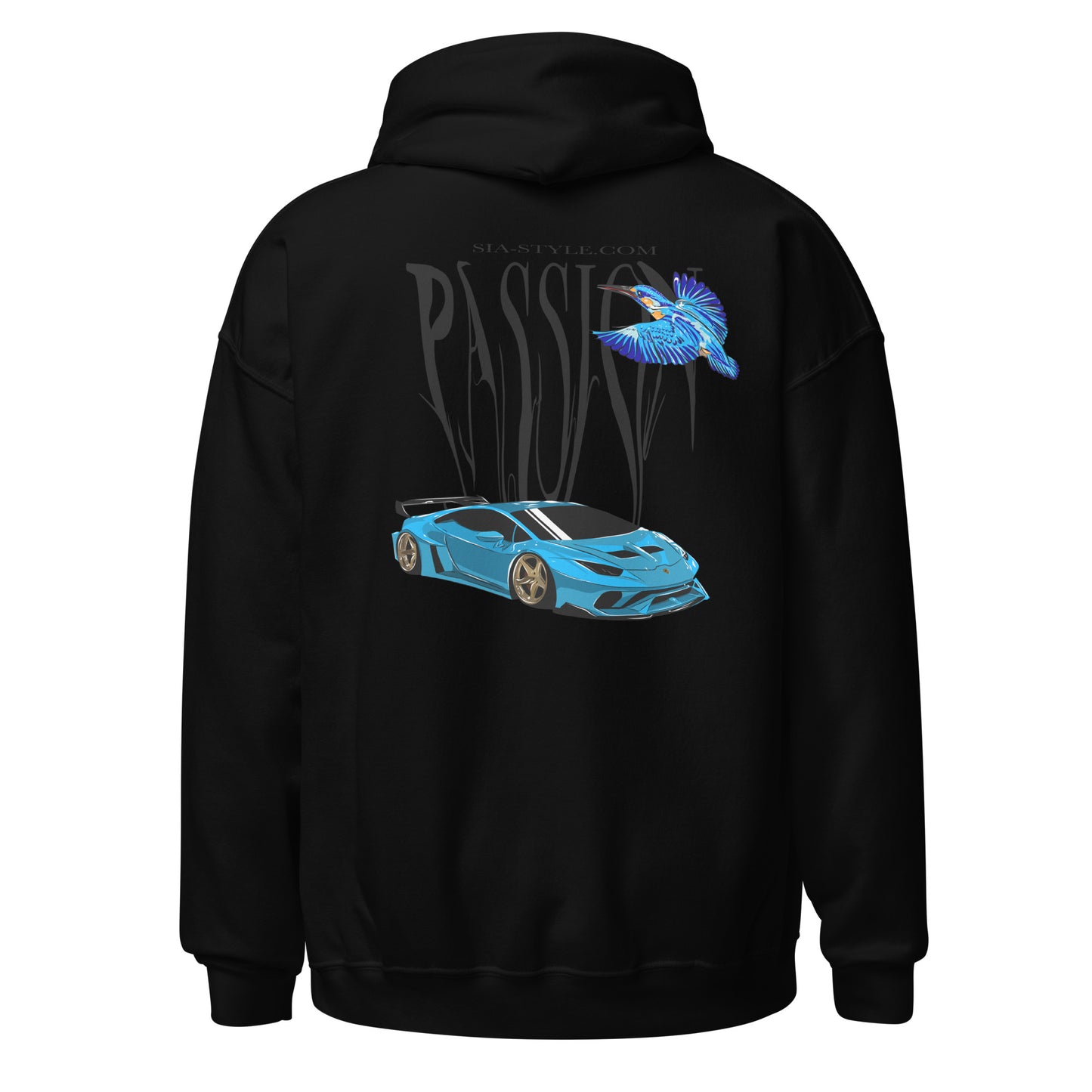 „Babyblue Lamborghini“ Hoodie