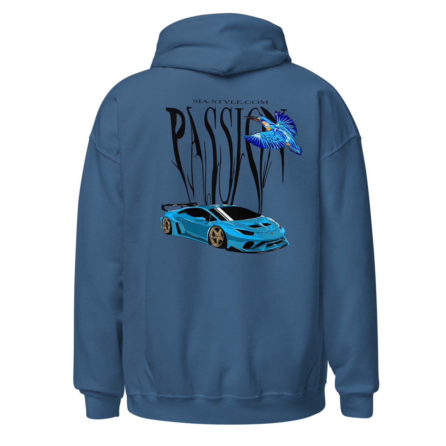 „Babyblue Lamborghini“ Hoodie