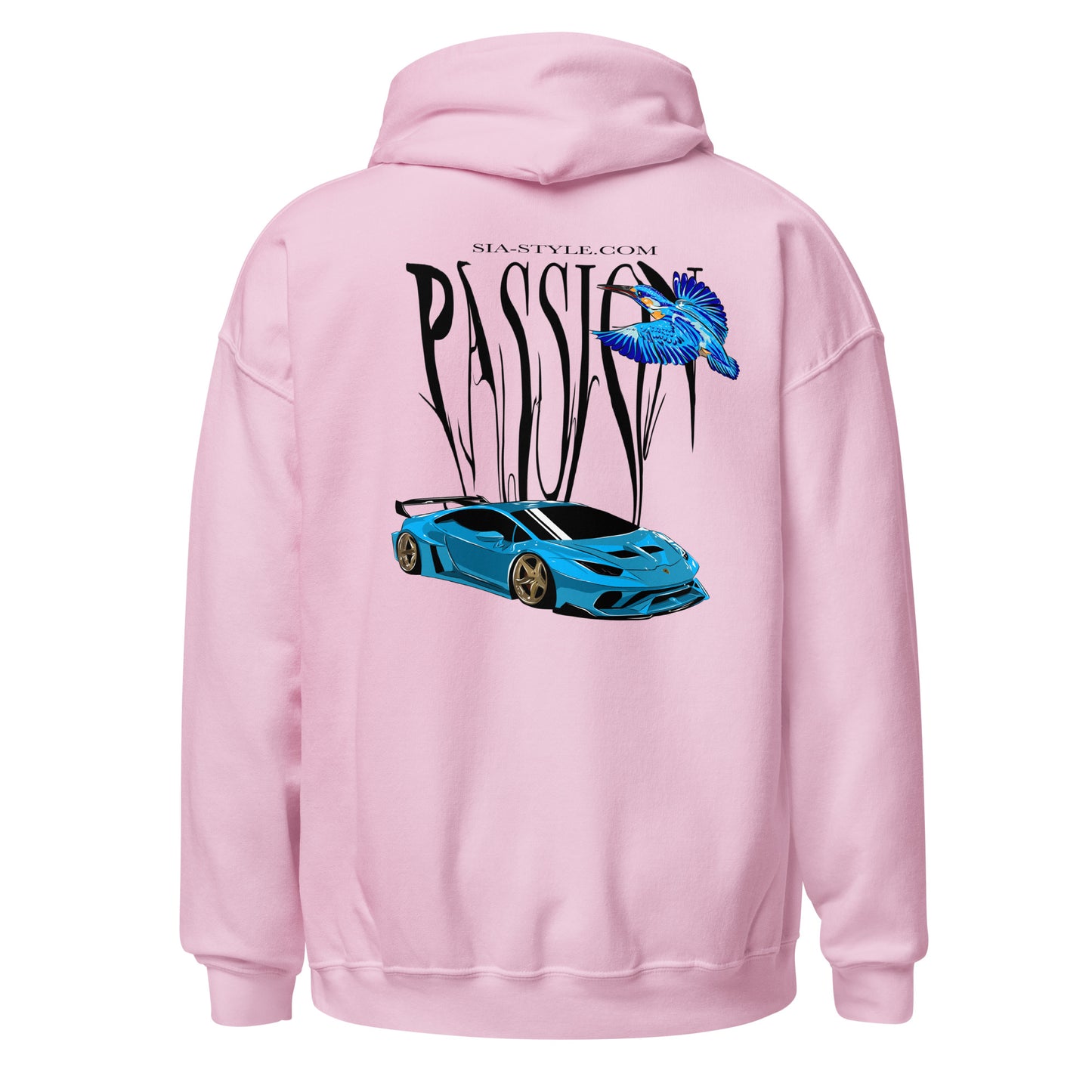 „Babyblue Lamborghini“ Hoodie