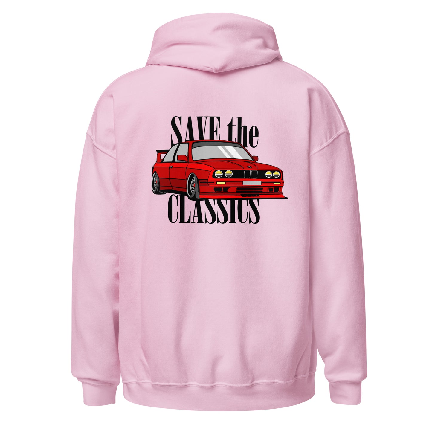 Hoodie „BMW red e30“