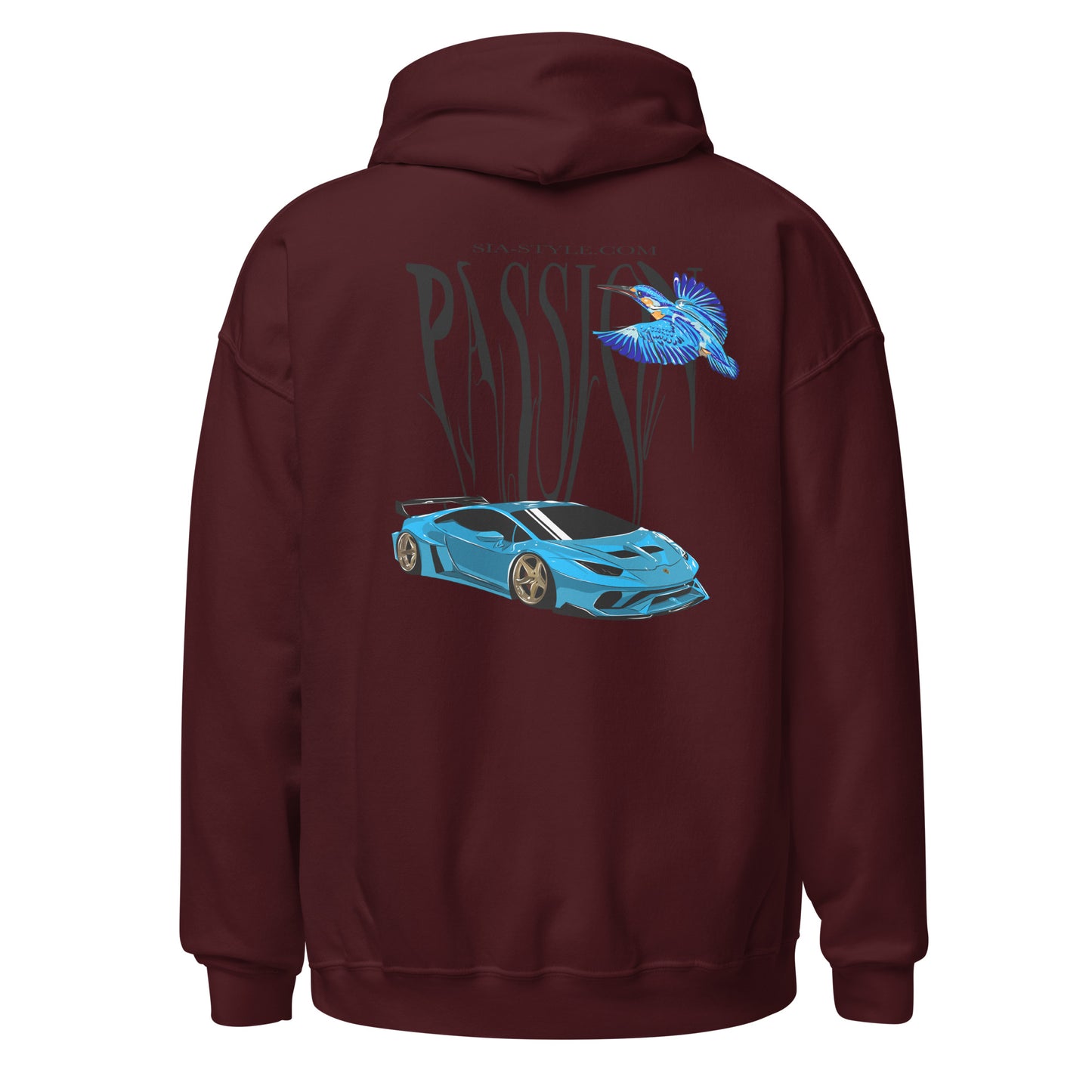 „Babyblue Lamborghini“ Hoodie