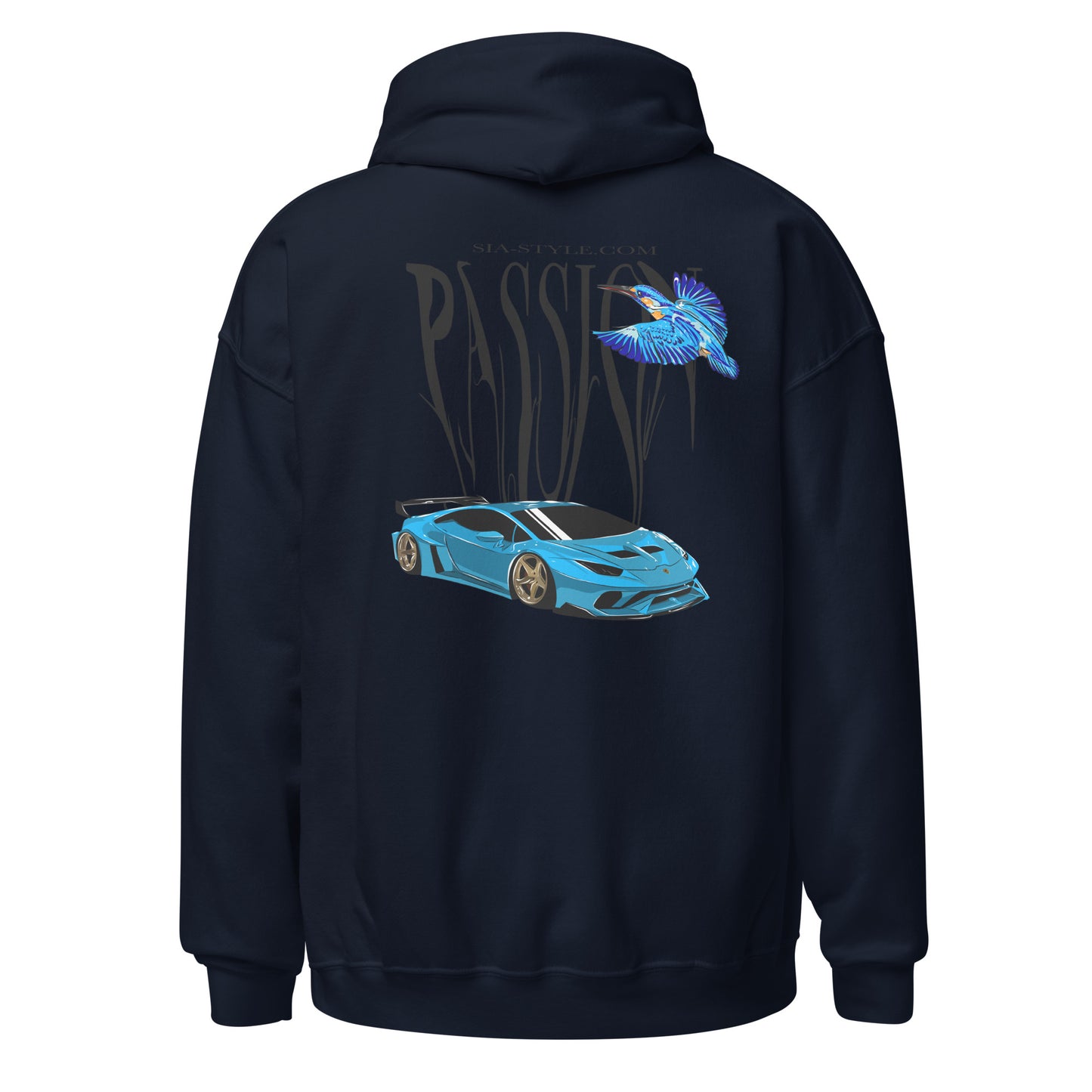 „Babyblue Lamborghini“ Hoodie