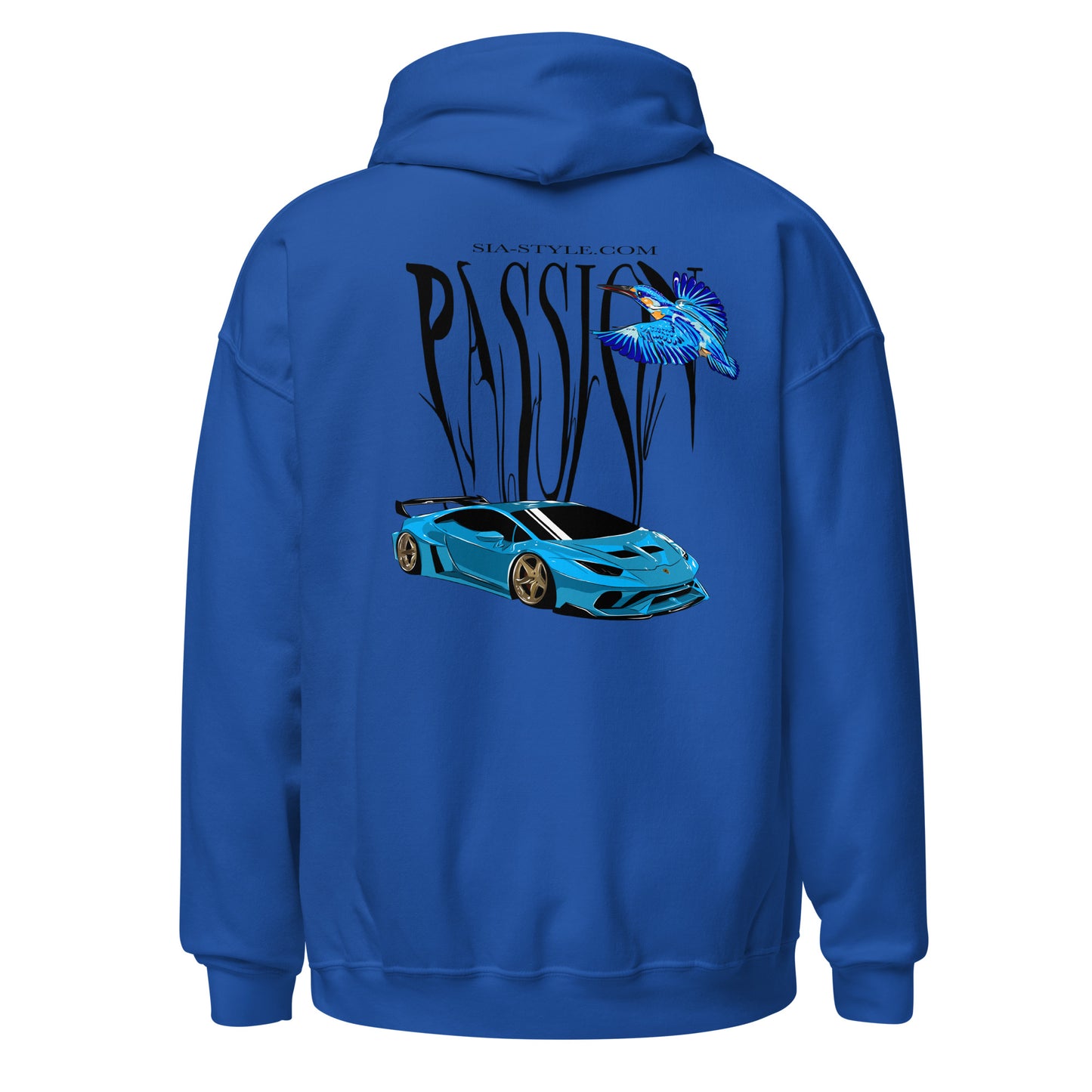 „Babyblue Lamborghini“ Hoodie