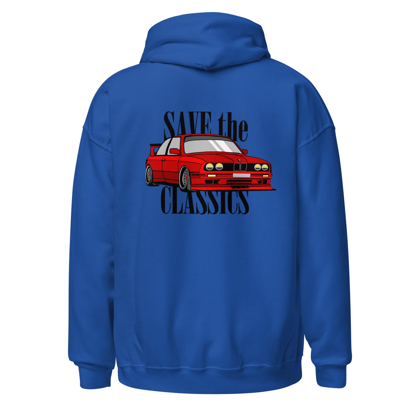 Hoodie „BMW red e30“