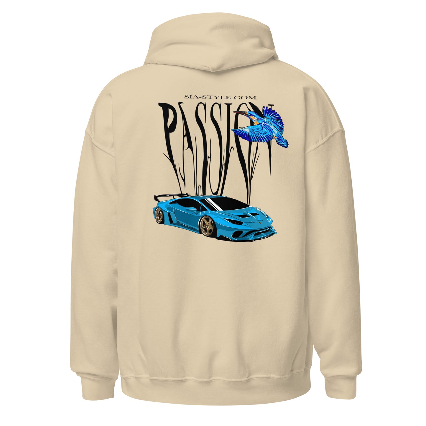 „Babyblue Lamborghini“ Hoodie