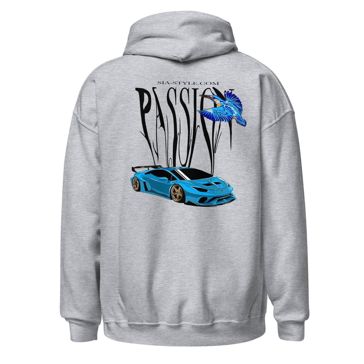 „Babyblue Lamborghini“ Hoodie