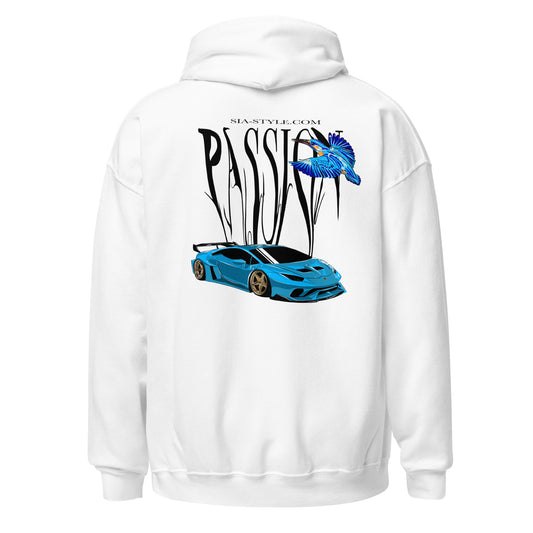 „Babyblue Lamborghini“ Hoodie