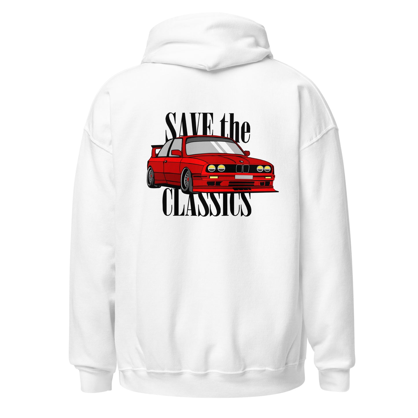 Hoodie „BMW red e30“